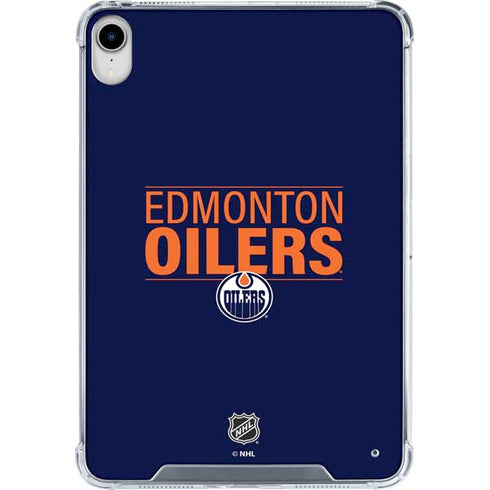 NHL Edmonton Oilers Lineup iPad 11th Gen (2025) Clear Case