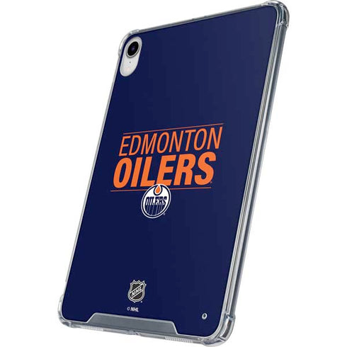 NHL Edmonton Oilers Lineup iPad 11th Gen (2025) Clear Case