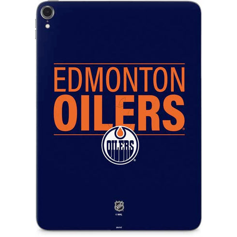 NHL Edmonton Oilers Lineup Apple iPad Pro Skin