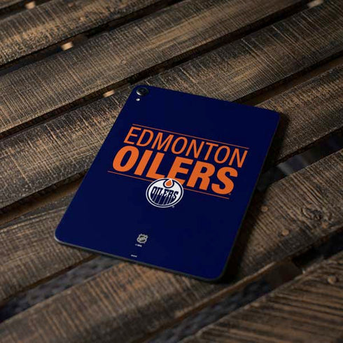 NHL Edmonton Oilers Lineup Apple iPad Pro Skin