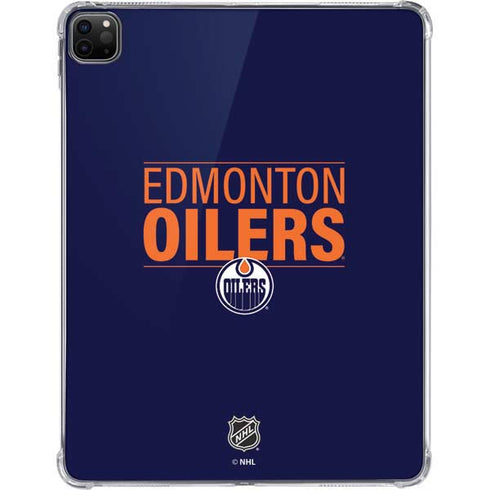 NHL Edmonton Oilers Lineup iPad Pro 11in (2024) Clear Case