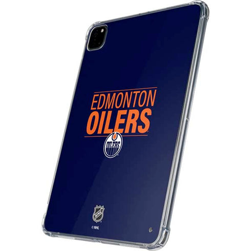 NHL Edmonton Oilers Lineup iPad Pro 11in (2024) Clear Case