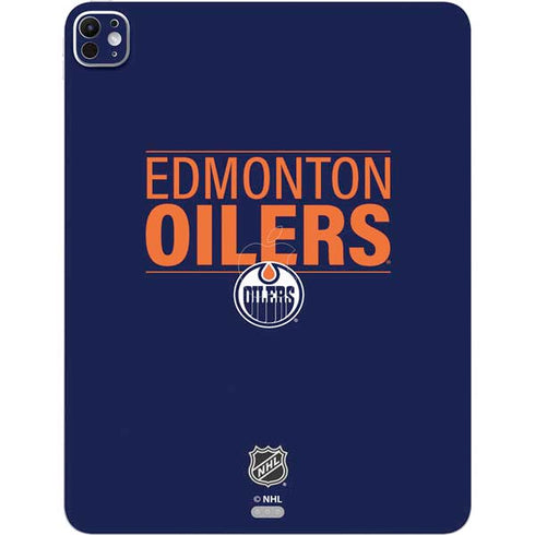 NHL Edmonton Oilers Lineup iPad Pro 13in M4 (2024) Skin