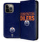 NHL Edmonton Oilers Lineup iPhone 14 Pro Max Folio Case