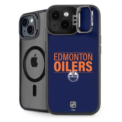 NHL Edmonton Oilers Lineup iPhone 15 Kickstand Case