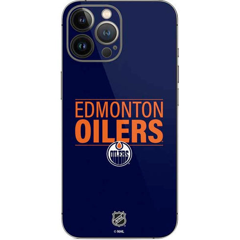 NHL Edmonton Oilers Lineup iPhone 15 Pro Max Skin