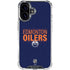 NHL Edmonton Oilers Lineup iPhone 16 Clear Case