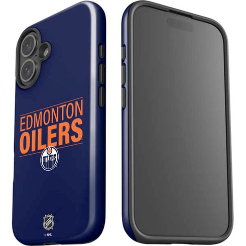 NHL Edmonton Oilers Lineup iPhone 16 Impact Case
