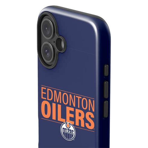 NHL Edmonton Oilers Lineup iPhone 16 Plus Impact Case