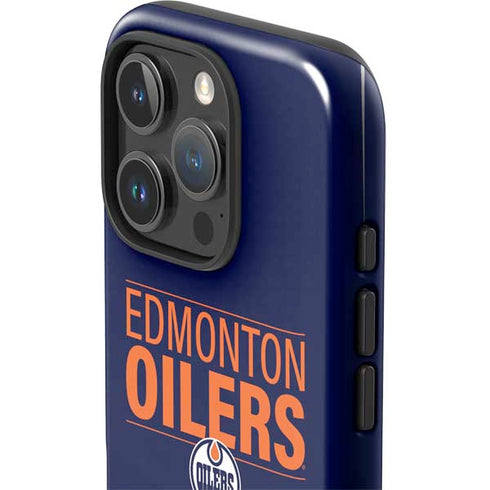 NHL Edmonton Oilers Lineup iPhone 16 Pro Max Impact Case