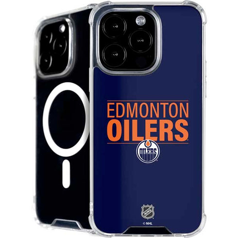 NHL Edmonton Oilers Lineup iPhone 16 Pro Max MagSafe Case