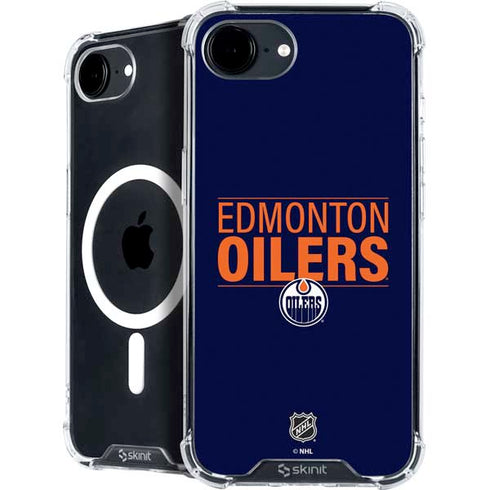 NHL Edmonton Oilers Lineup iPhone 16e MagSafe Case