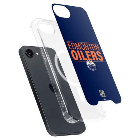 NHL Edmonton Oilers Lineup iPhone 16e MagSafe Case