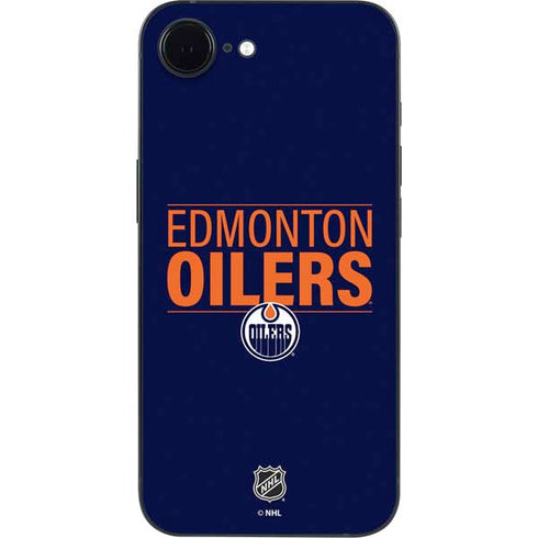 NHL Edmonton Oilers Lineup iPhone 16e Skin