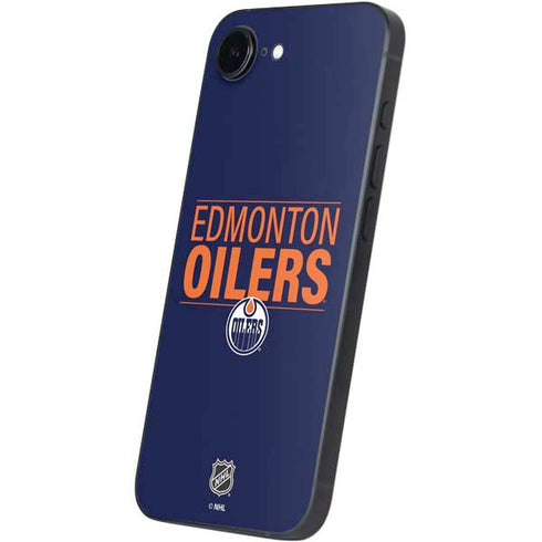 NHL Edmonton Oilers Lineup iPhone 16e Skin