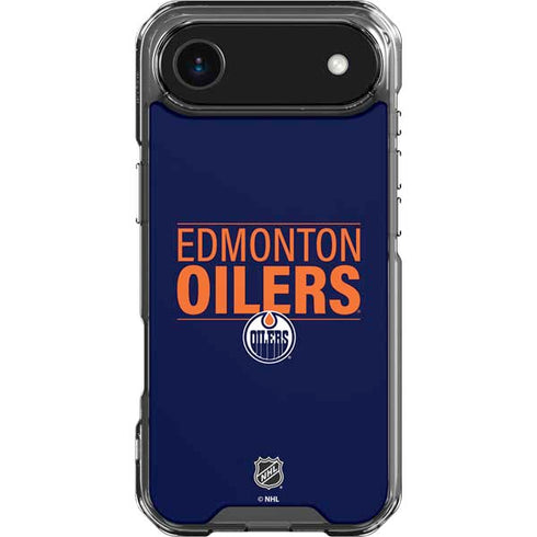NHL Edmonton Oilers Lineup iPhone 17 Air Clear Case
