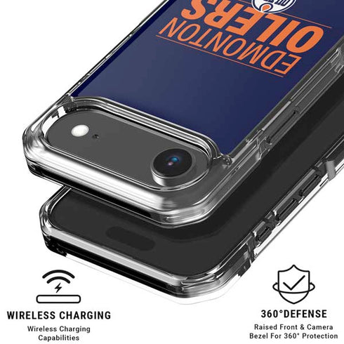 NHL Edmonton Oilers Lineup iPhone 17 Air Clear Case