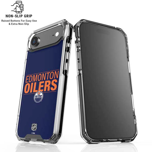 NHL Edmonton Oilers Lineup iPhone 17 Air Clear Case
