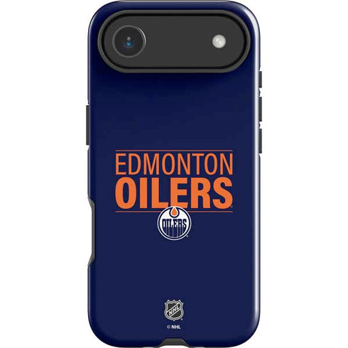 NHL Edmonton Oilers Lineup iPhone 17 Air Impact Case