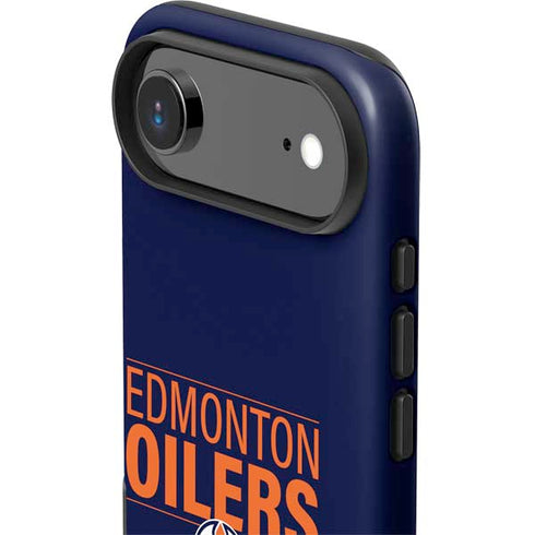 NHL Edmonton Oilers Lineup iPhone 17 Air Impact Case