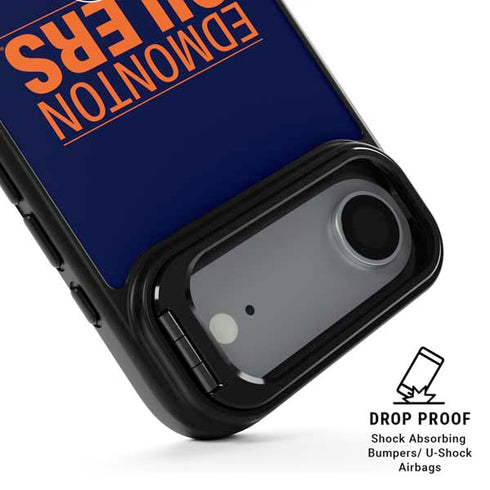 NHL Edmonton Oilers Lineup iPhone 17 Air Kickstand Case