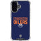 NHL Edmonton Oilers Lineup iPhone 17 Clear Case