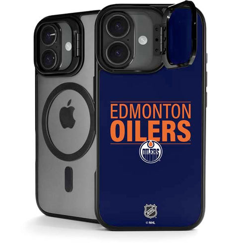 NHL Edmonton Oilers Lineup iPhone 17 Kickstand Case