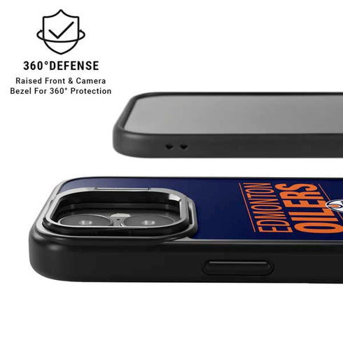 NHL Edmonton Oilers Lineup iPhone 17 Kickstand Case