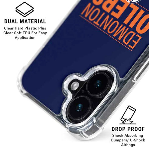 NHL Edmonton Oilers Lineup iPhone 17 MagSafe Case