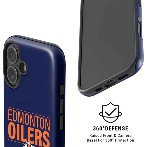 NHL Edmonton Oilers Lineup iPhone 17 Magsafe Impact Case