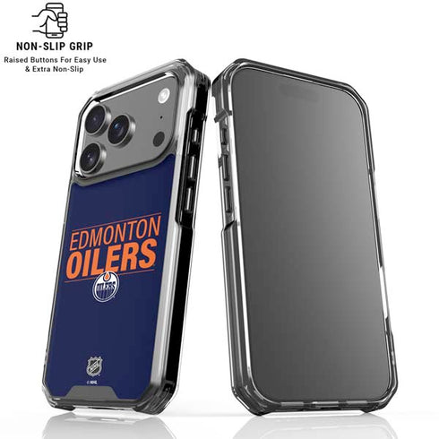 NHL Edmonton Oilers Lineup iPhone 17 Pro Clear Case
