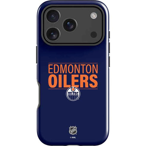 NHL Edmonton Oilers Lineup iPhone 17 Pro Impact Case