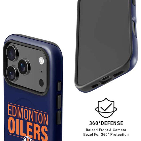 NHL Edmonton Oilers Lineup iPhone 17 Pro Magsafe Impact Case