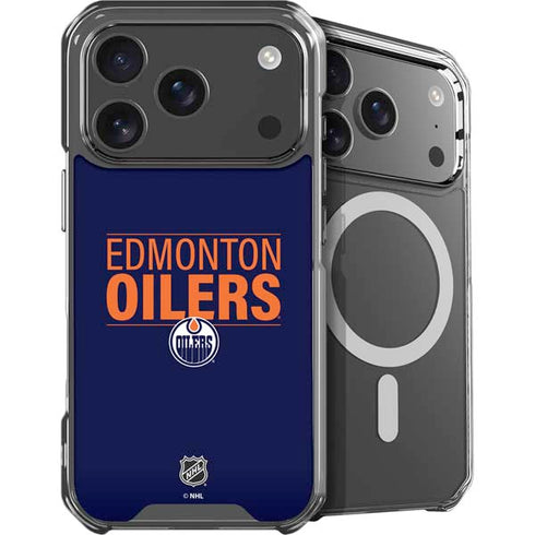 NHL Edmonton Oilers Lineup iPhone 17 Pro Max MagSafe Case