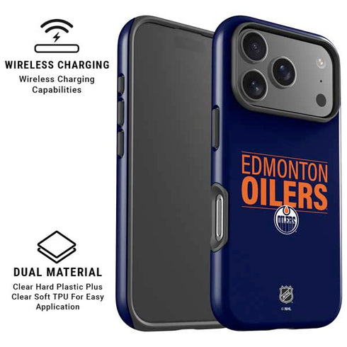 NHL Edmonton Oilers Lineup iPhone 17 Pro Max Magsafe Impact Case