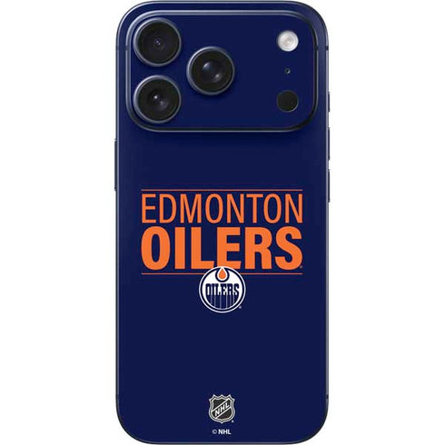 NHL Edmonton Oilers Lineup iPhone 17 Pro Max Skin