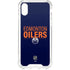 NHL Edmonton Oilers Lineup iPhone XS Clear Case