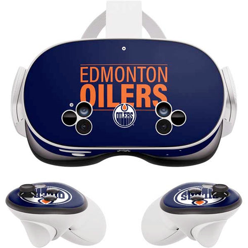 NHL Edmonton Oilers Lineup Meta Quest 3S Skin