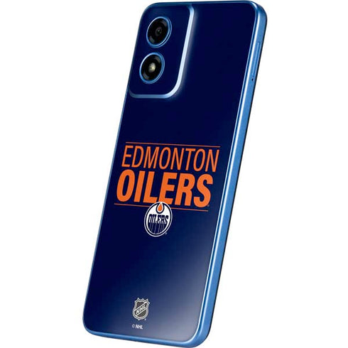 NHL Edmonton Oilers Lineup Moto G Play 4G (2024) Skin