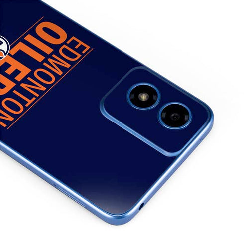 NHL Edmonton Oilers Lineup Moto G Play 4G (2024) Skin