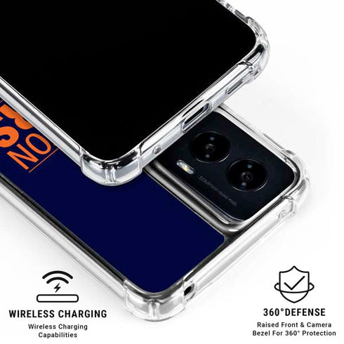 NHL Edmonton Oilers Lineup Moto G Power 5G (2024) Clear Case