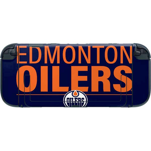 NHL Edmonton Oilers Lineup Nintendo Switch 2 (2025) with Joy-Con Skin