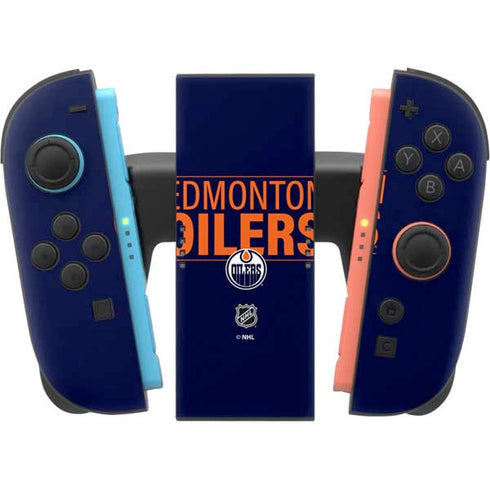 NHL Edmonton Oilers Lineup Nintendo Switch 2 (2025) Joy-Con Controller Skin