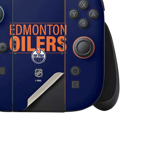 NHL Edmonton Oilers Lineup Nintendo Switch 2 (2025) Joy-Con Controller Skin