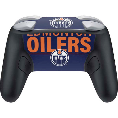 NHL Edmonton Oilers Lineup Nintendo Switch 2 (2025) Pro Controller Skin