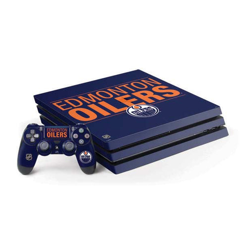 NHL Edmonton Oilers Lineup PlayStation PS4 Skins