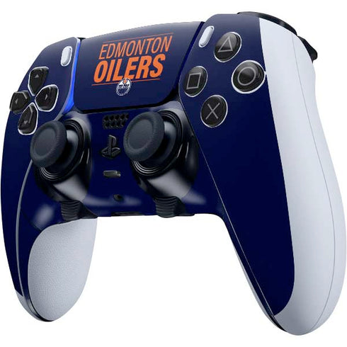 NHL Edmonton Oilers Lineup PS5 DualSense Edge Pro Controller Skin