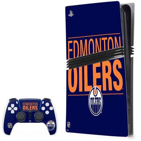NHL Edmonton Oilers Lineup PlayStation PS5 Skins
