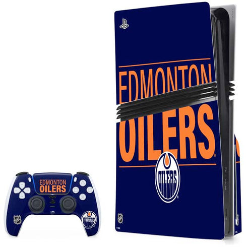 NHL Edmonton Oilers Lineup PlayStation PS5 Skins