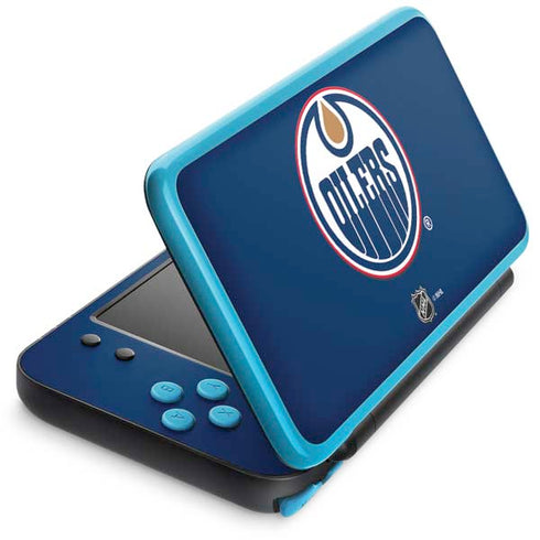 NHL Edmonton Oilers Solid Background Nintendo Skins